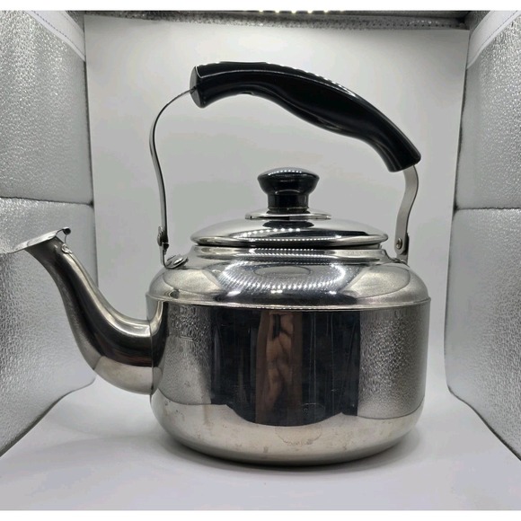 Knapp Monarch Other - VTG Knapp Monarch Tea Pot Kettle Stainless Steel Vermont Country Store 3 Liter